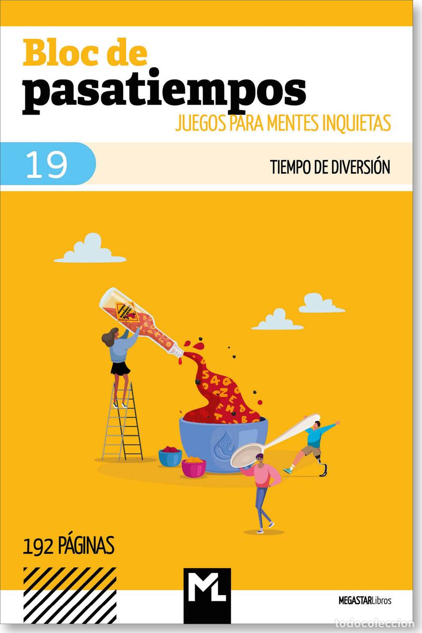 books: BLOC DE PASARTIEMPOS VOLUMEN 19 - Espanol/Castellano