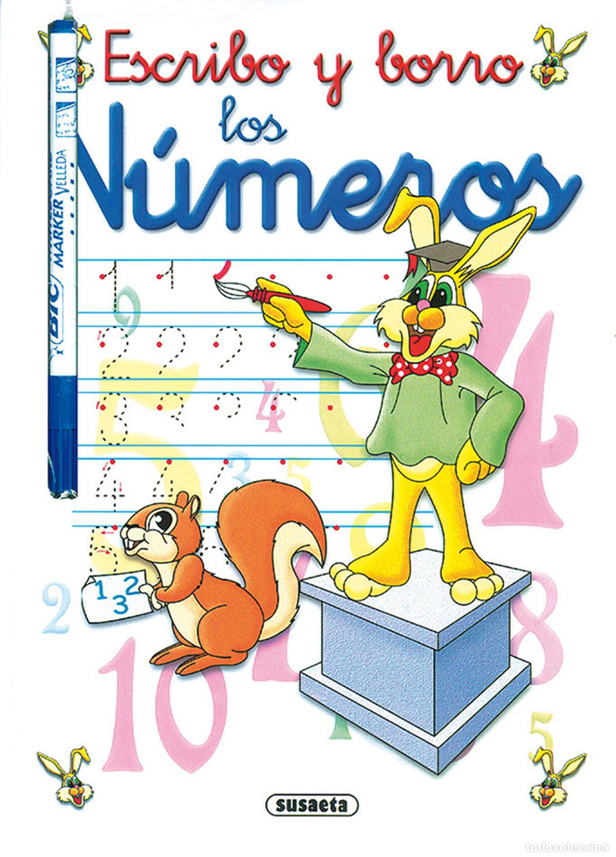 Libros: ESCRIBO Y BORRO LOS N&Uacute;MEROS - EDICIONES, SUSAETA - Foto 1