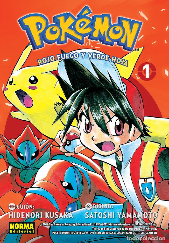 Livres: POKEMON 13. ROJO FUEGO Y VERDE HOJA 01 (NUEVO PVP). - KUSAKA, HIDENORI