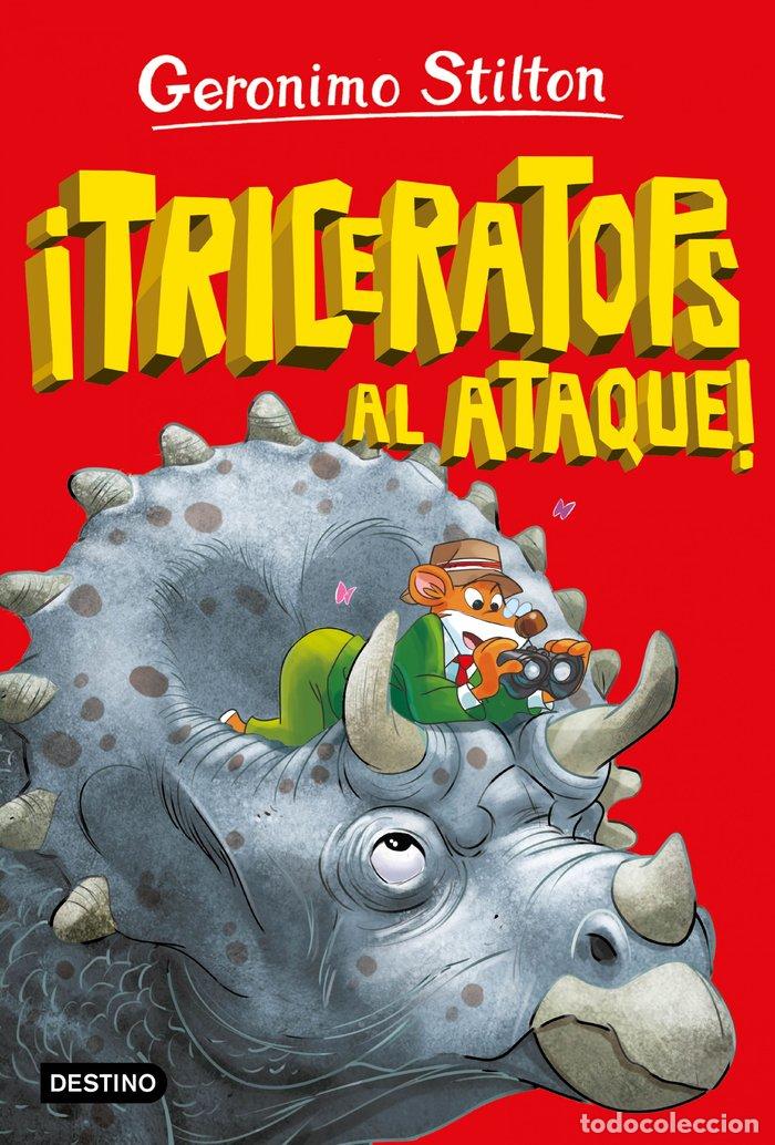 books: LA ISLA DE LOS DINOSAURIOS 2. &iexcl;TRICERATOPS AL ATAQUE! - Stilton, Geronimo