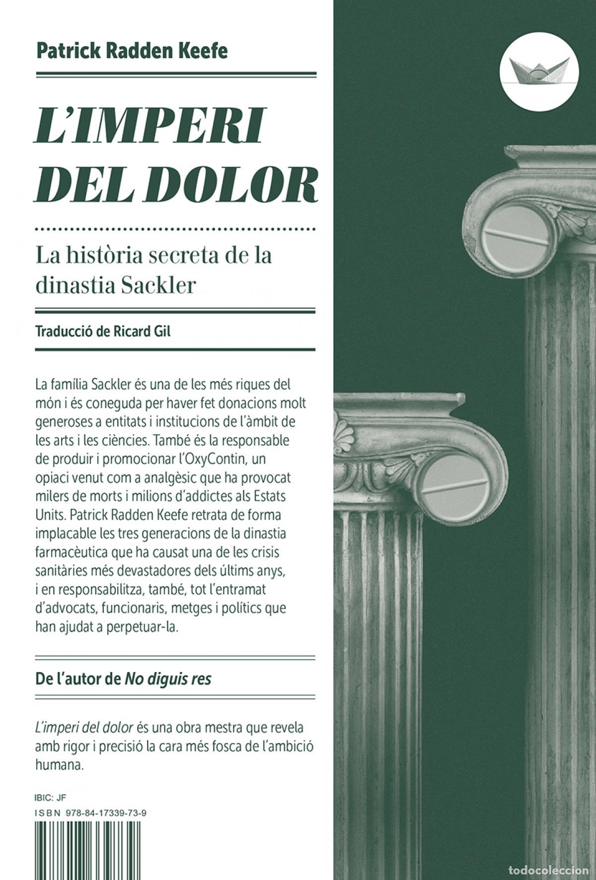 Libros: LIMPERI DEL DOLOR - Keefe, Patrick Radden - Foto 1
