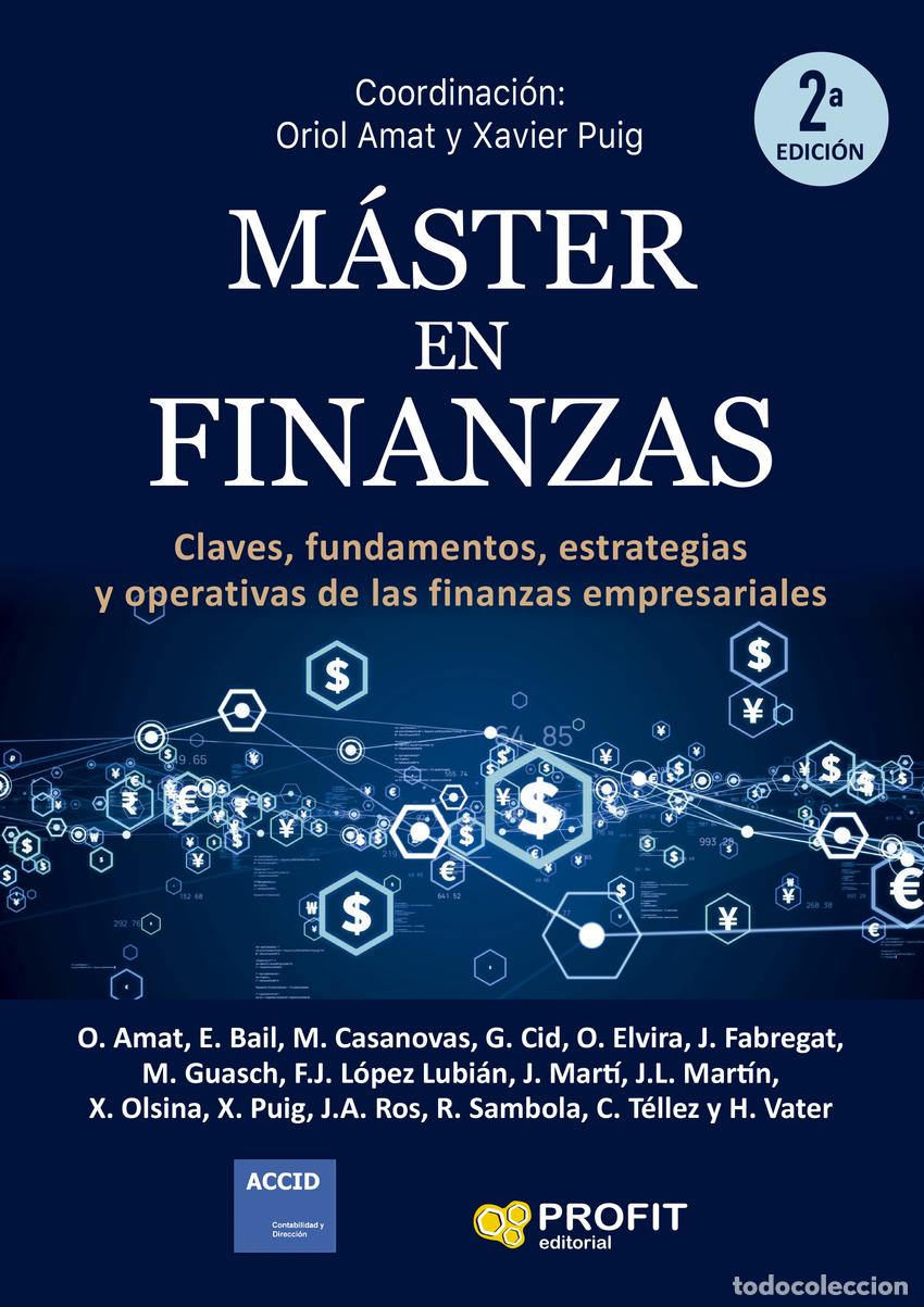 Libros: M&Aacute;STER EN FINANZAS - Puig Pla, Xavier - Foto 1