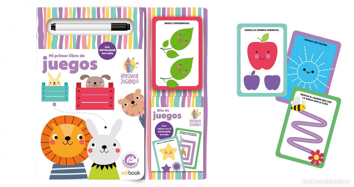 Libros: APRENDER JUGANDO LIBRO CART&Oacute;N + BITS JUEGOS - AA.VV. - Foto 1