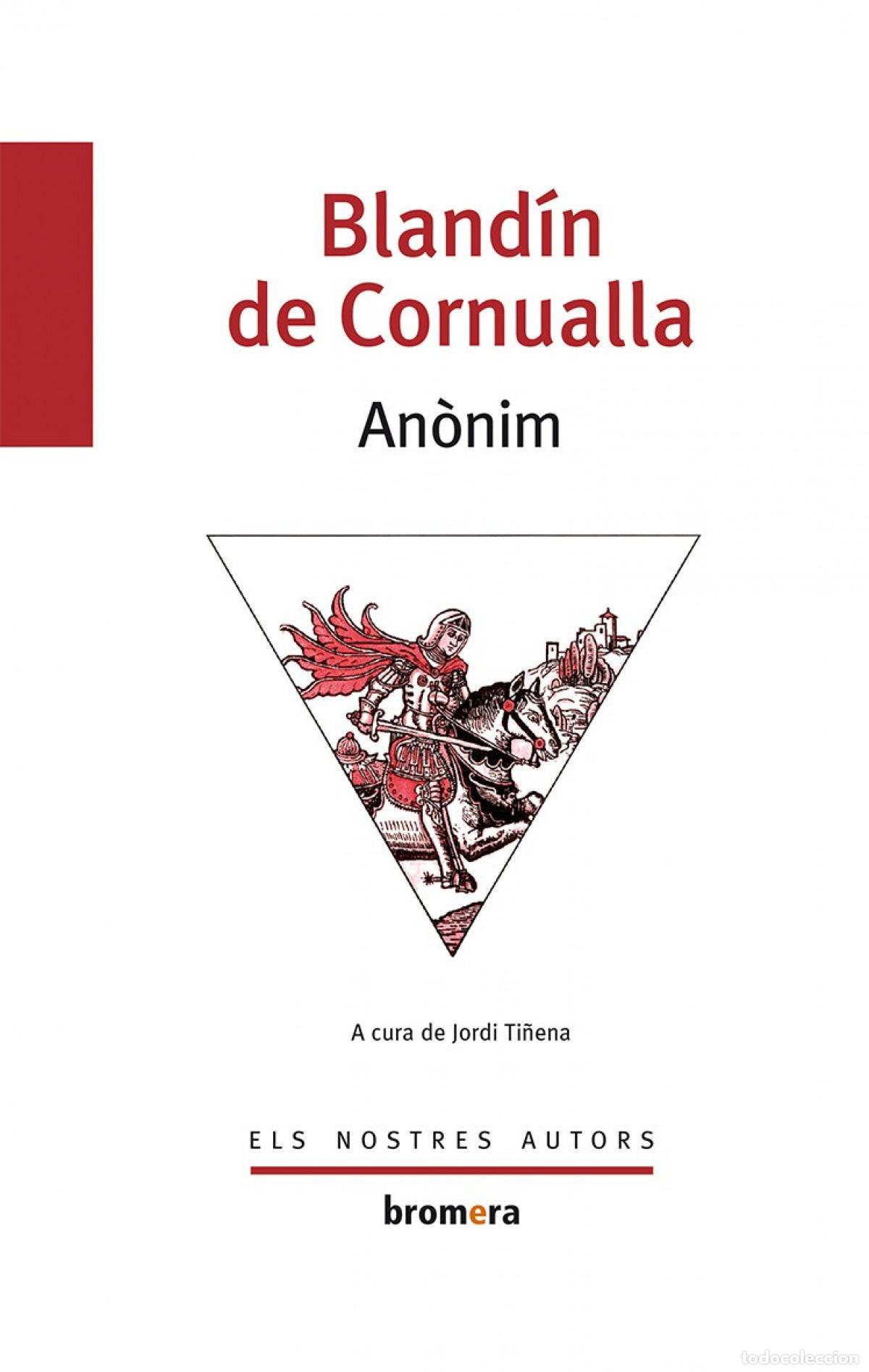 Libros: BLAND&Iacute;N DE CORNUALLA - Anonim - Foto 1