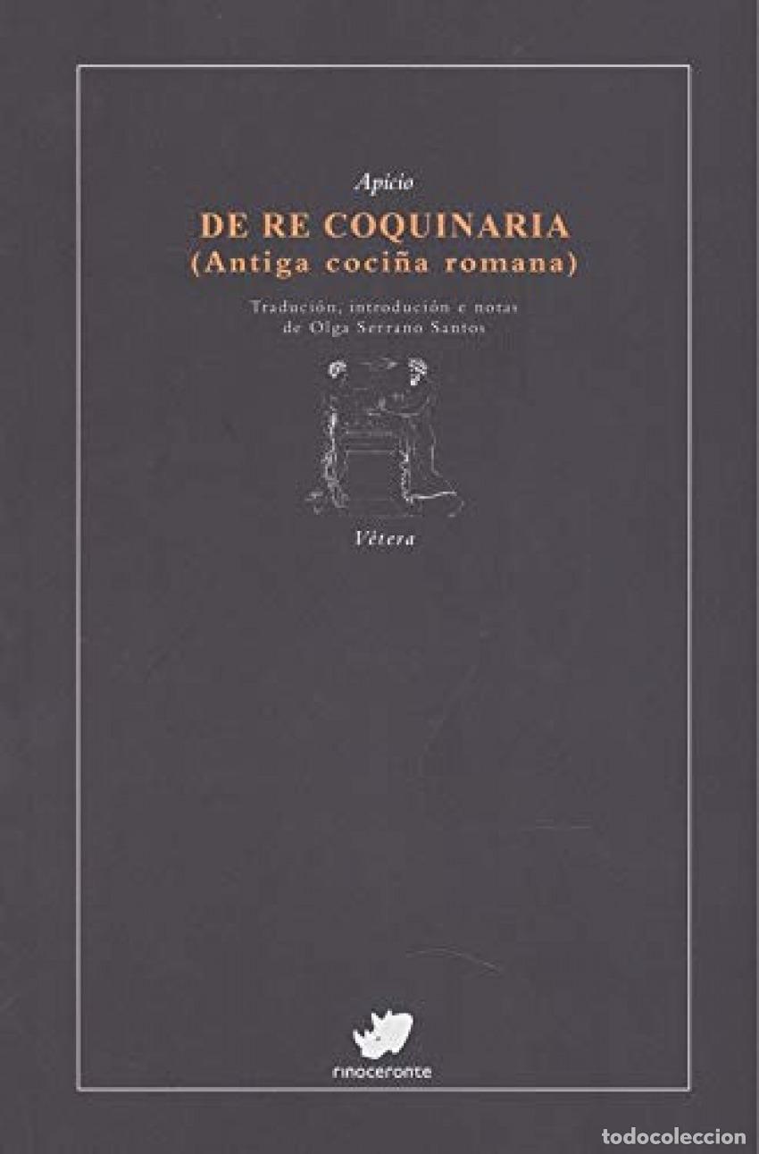 Libros: DE RE COQUINARIA - Apicio - Foto 1