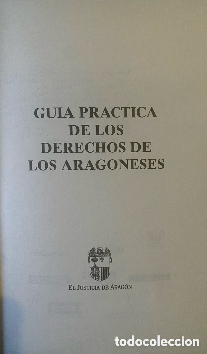 Libros: Gu&iacute;a pr&aacute;ctica de los derechos de los aragoneses - Foto 4