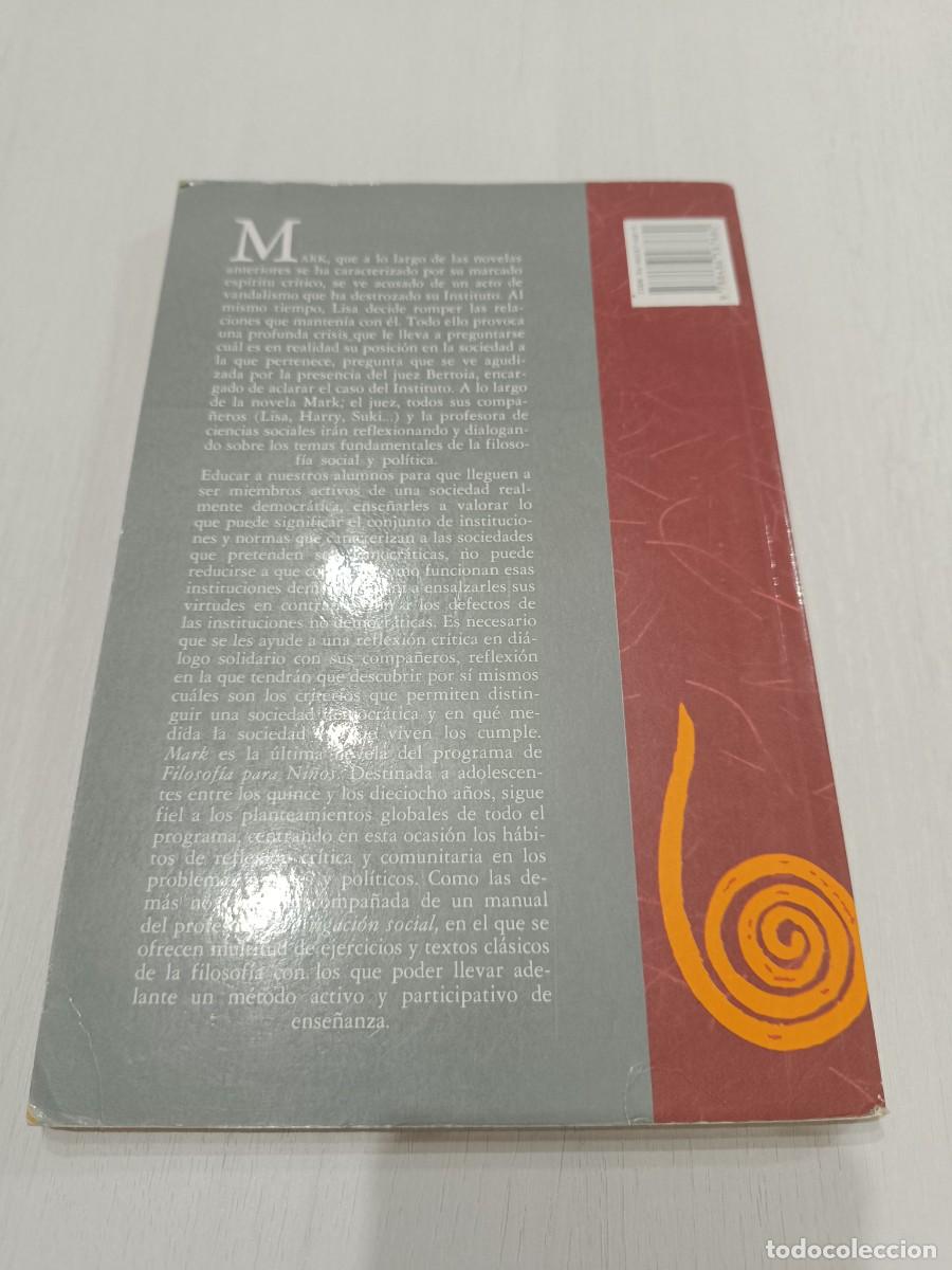 Libros: MARK. MATTHEW LIPMAN - Foto 3