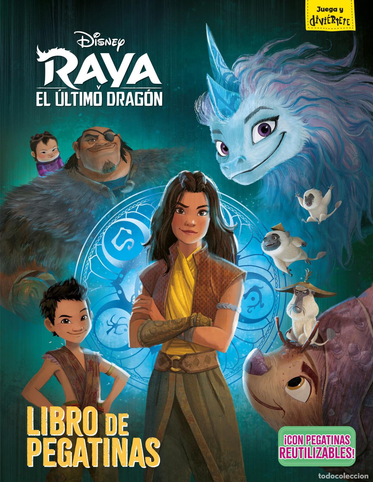 Libros: RAYA Y EL &Uacute;LTIMO DRAG&Oacute;N. LIBRO DE PEGATINAS - Disney - Foto 1