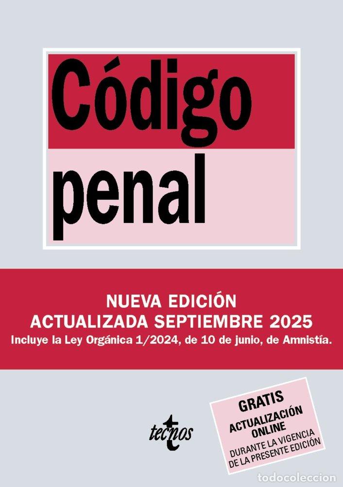 Libros: CODIGO PENAL - EDITORIAL TECNOS - Foto 1