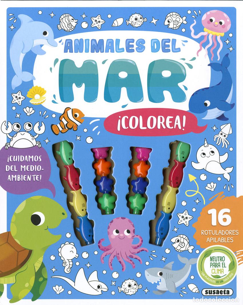 Libros: ANIMALES DEL MAR - Ediciones, Susaeta - Foto 1