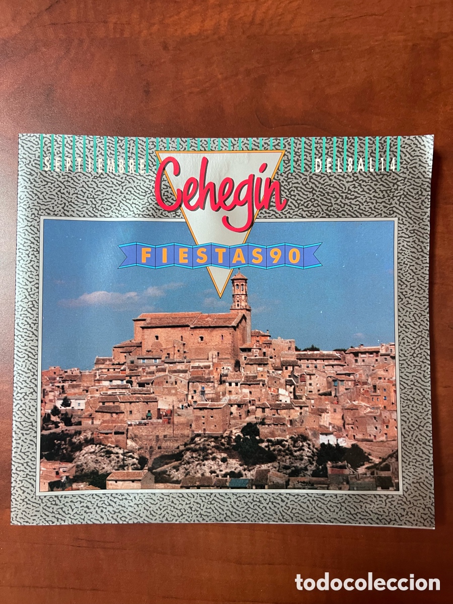 Libros: LIBRO PROGRAMAS DE FIESTAS CEHEGIN 1990 - Foto 1