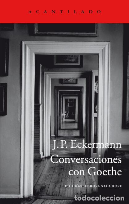 Libros: CONVERSACIONES CON GOETHE - Eckermann, Johann Peter - Foto 1