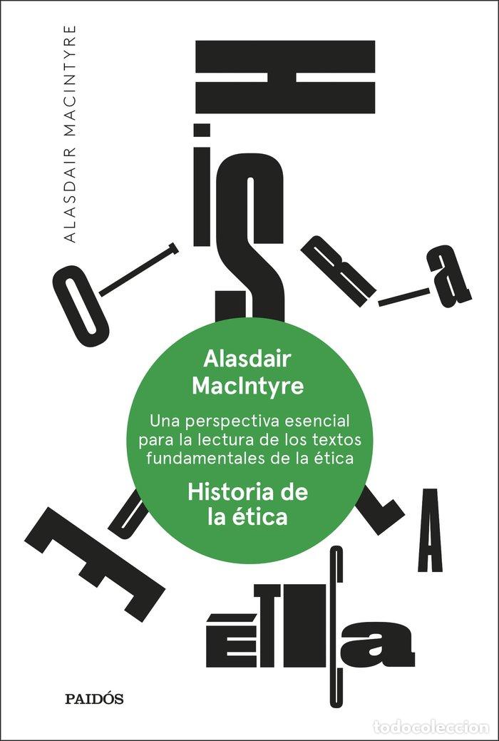 B&uuml;cher: HISTORIA DE LA ETICA - ALASDAIR MACINTYRE