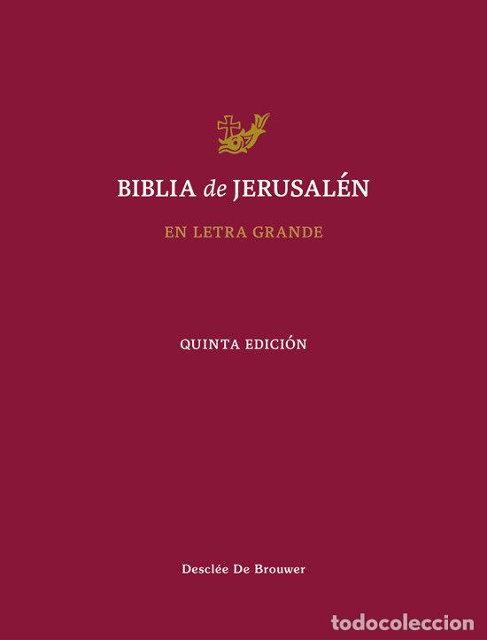 books: BIBLIA DE JERUSAL&Eacute;N - Escuela B&iacute;blica y Arqueol&oacute;gica de Jerusal&eacute;n