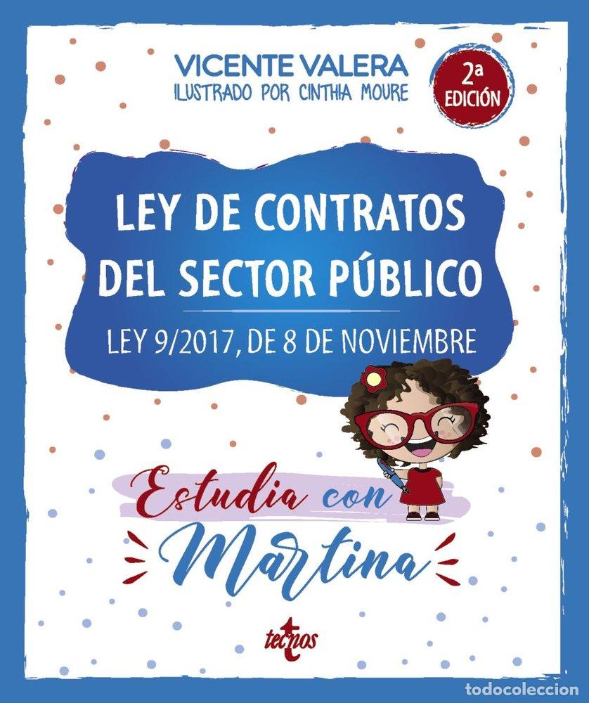 books: LEY DE CONTRATOS DEL SECTOR PUBLICO, ESTUDIA CON MARTINA - VALERA, VICENTE
