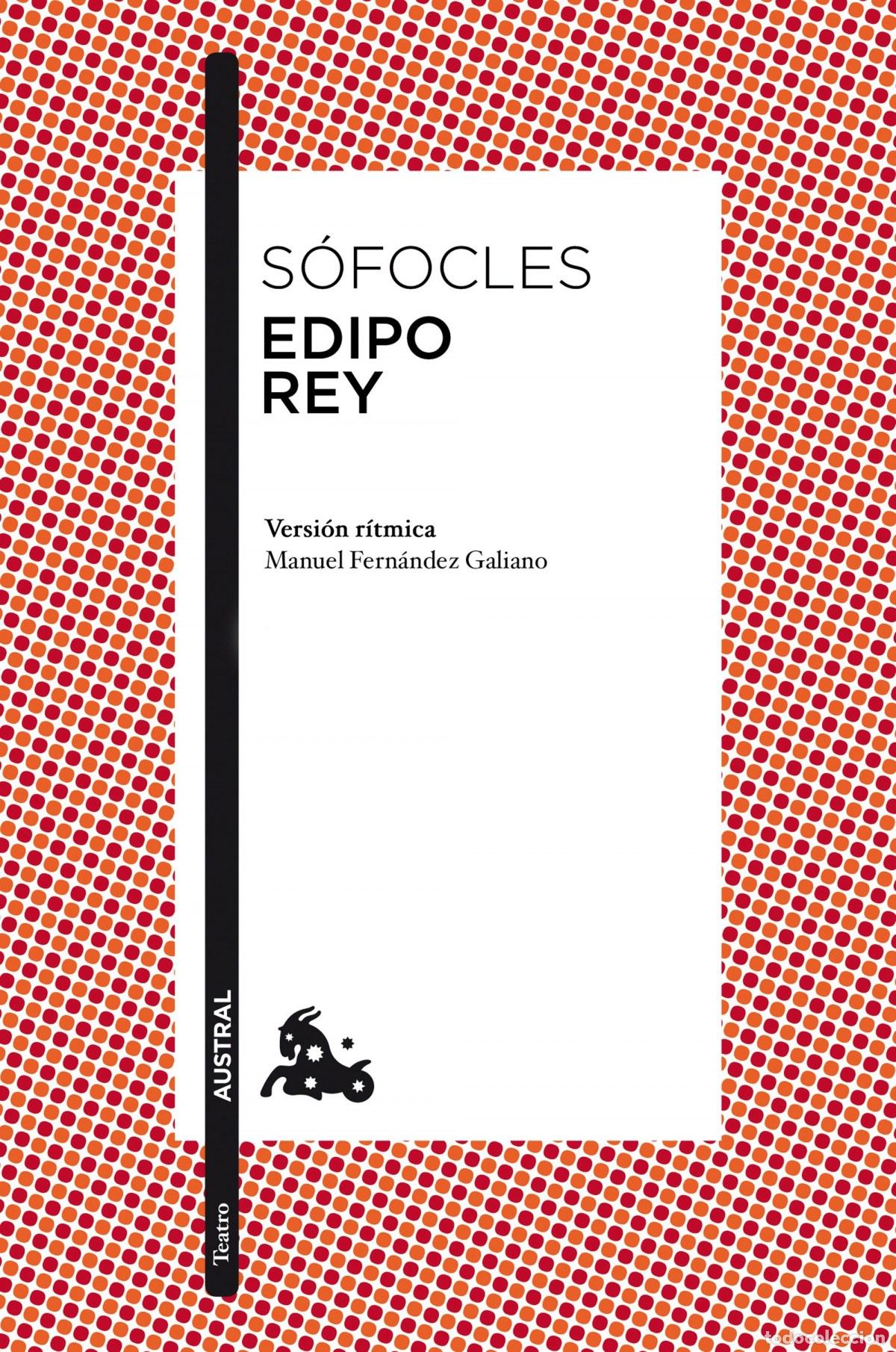 Libros: EDIPO REY - S&oacute;focles - Foto 1