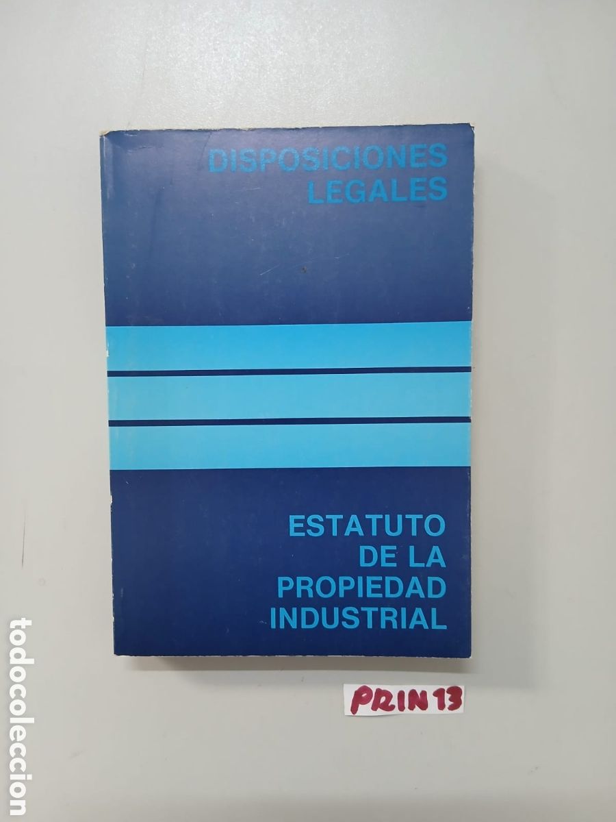 Libros: Estatuto de la propiedad industrial libro - Foto 1