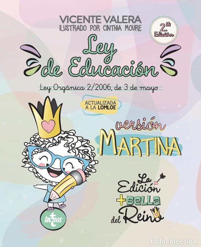 Libros: LEY DE EDUCACION VERSION MARTINA - VALERA, VICENTE