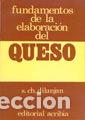 Libros: FUNDAMENTOS DE LA ELABORACI&Oacute;N DEL QUESO - Dilanjan, S Ch