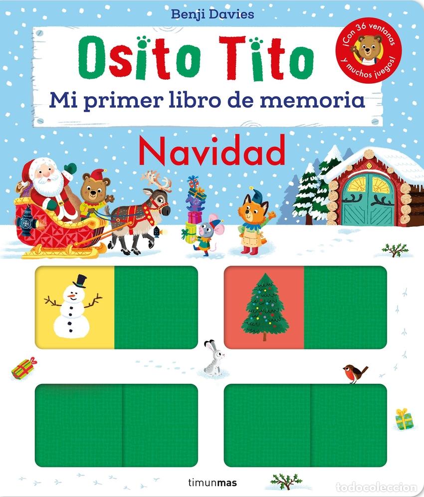 books: OSITO TITO. MI PRIMER LIBRO DE MEMORIA. NAVIDAD - Davies, Benji