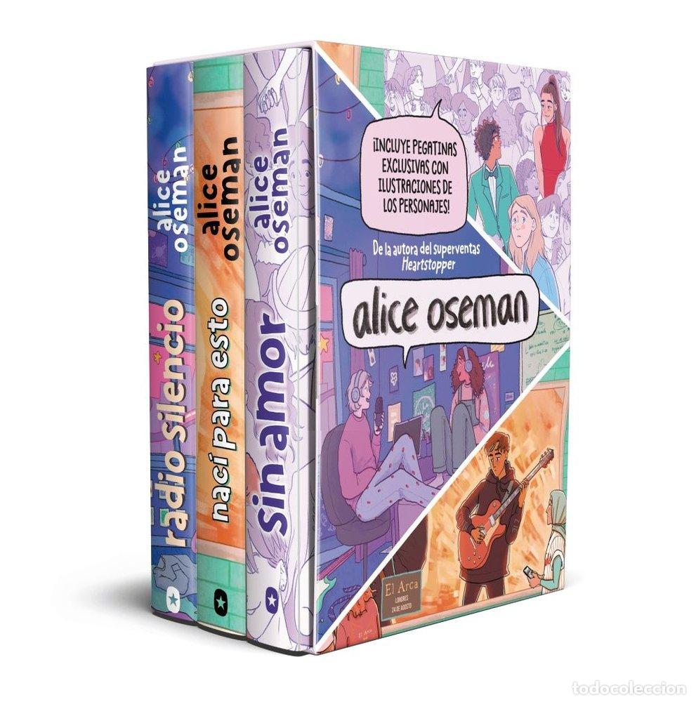 books: ESTUCHE ALICE OSEMAN: SIN AMOR, NACI PARA ESTO, RADIO SILENC - OSEMAN, ALICE