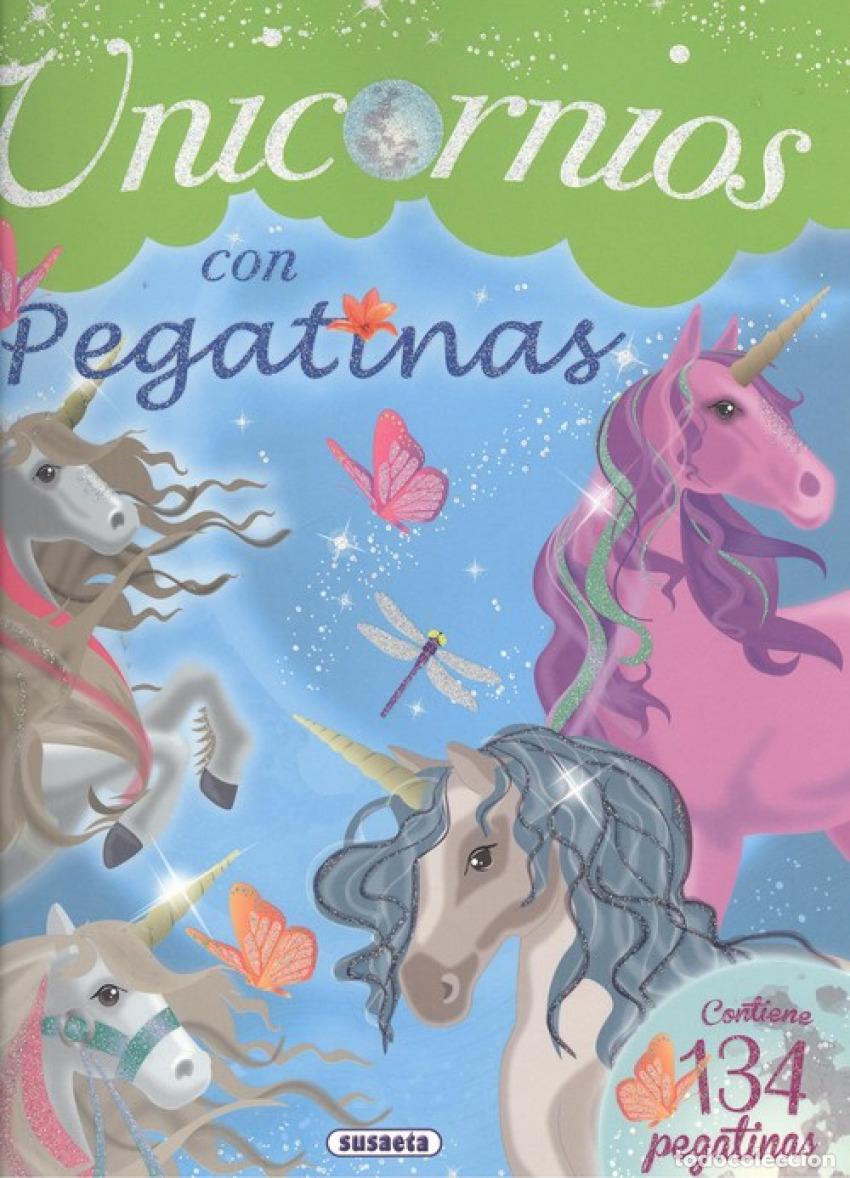 Libros: UNICORNIOS CON PEGATINAS - VV.AA. - Foto 1