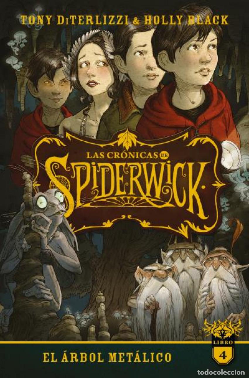 B&uuml;cher: LAS CR&Oacute;NICAS DE SPIDERWICK VOL. 4 - Black, Holly