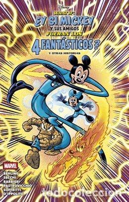 Libros: WAHT IF.&iquest;Y SI MICKEY Y SUS AMIGOS FUERAN LOS 4 FANT&Aacute;STICOS? - Espanol/Castellano
