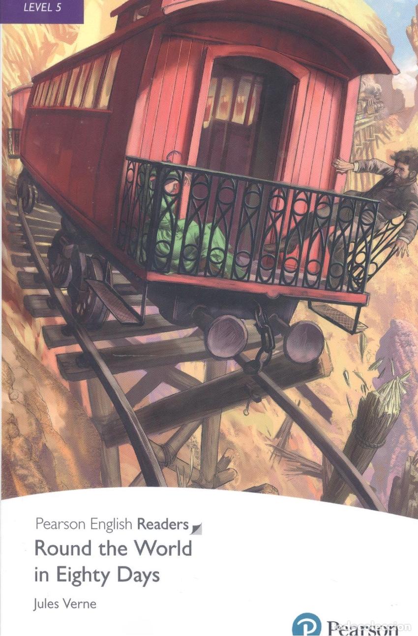Libri: ROUND THE WORLD IN EIGHTY DAYS LEVEL 5 (ENGLISH RE - VERNE, JULES