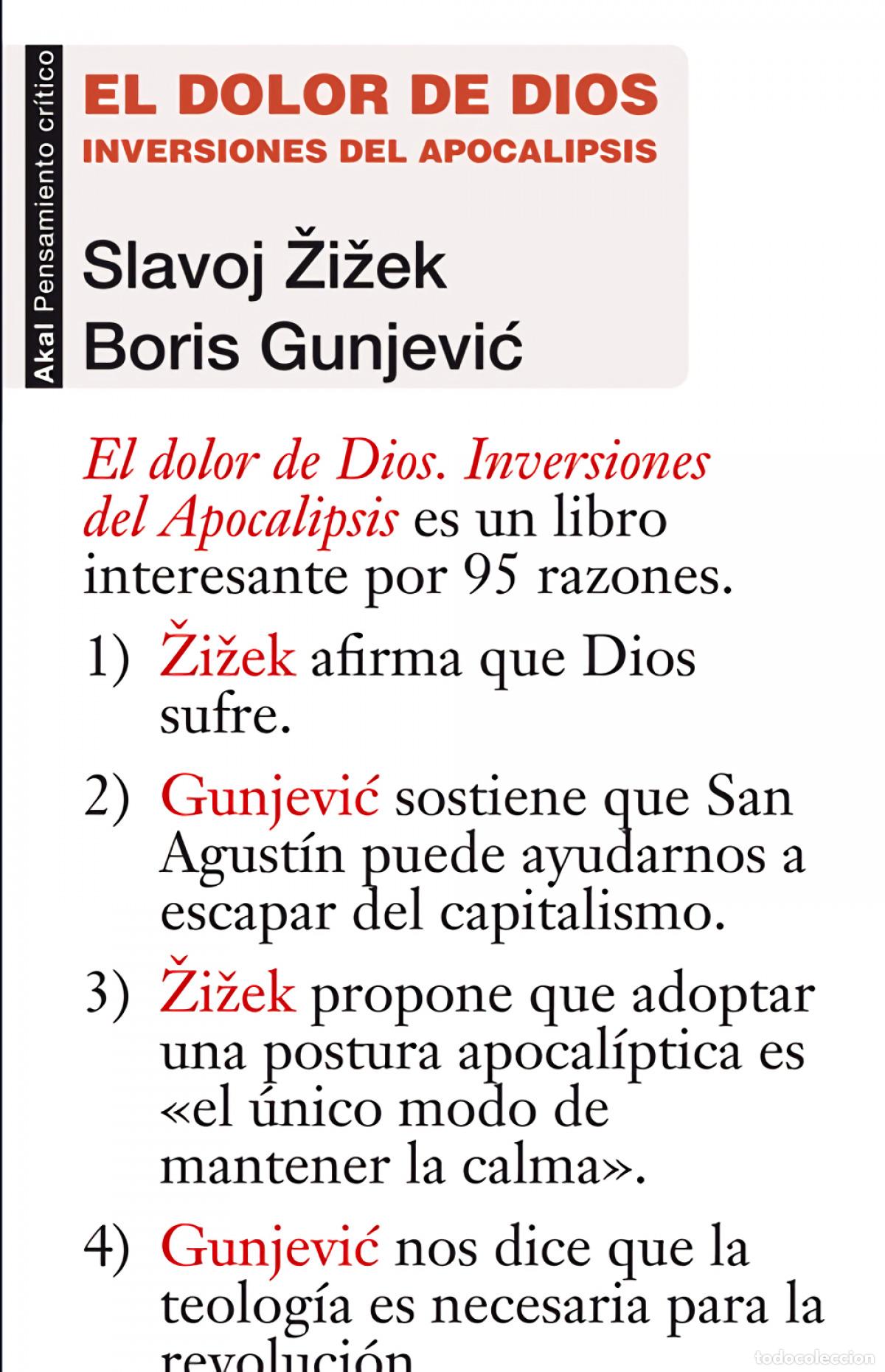 Libri: DOLOR DE DIOS - Zizek, Slavoj