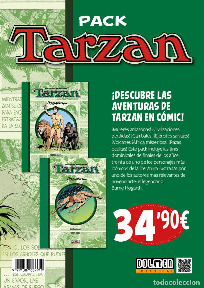 books: PACK TARZAN - RICE BURROUGHS, EDGAR