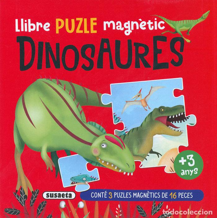 Libros: LLIBRE PUZLE MAGNETIC DINOSAURES - EDICIONES, SUSAETA