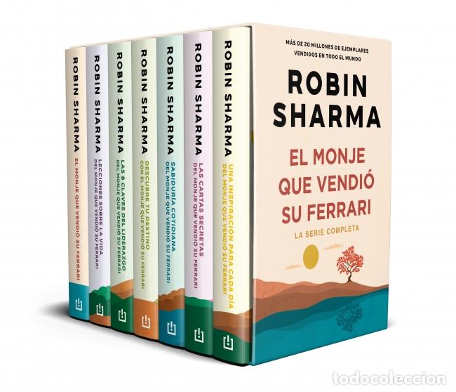 Libri: ESTUCHE EL MONJE QUE VENDIO SU FERRARI - SHARMA, ROBIN
