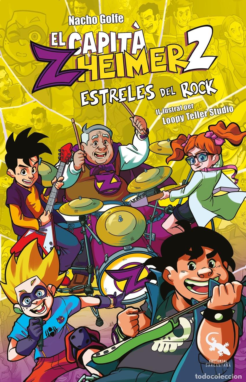 Libri: CAPIT&Agrave; ZHEIMER. ESTRELES DEL ROCK. - Golfe Betoret, Nacho