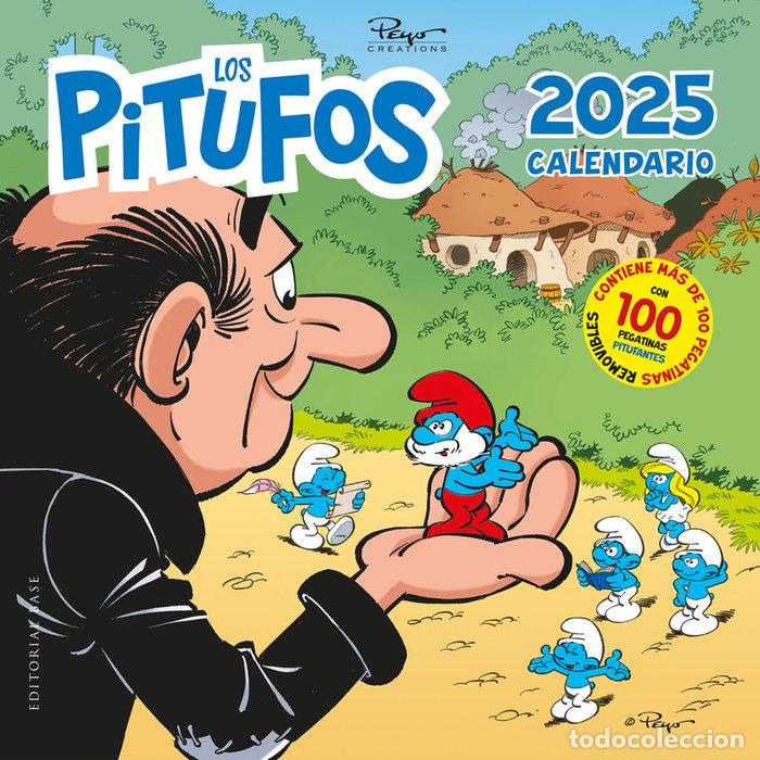 Libri: Calendario Los Pitufos 2025 - Culliford, Pierre