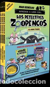 Libros: Pack aprende a leer con... los detectives zoopencos! 7, 8 y 9: en letra mayUscu - Benegas, Mar