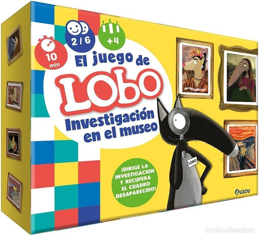 Libros: EL JUEGO DEL LOBO, INVESTIGACI&Oacute;N EN EL MUSEO - Espanol/Castellano