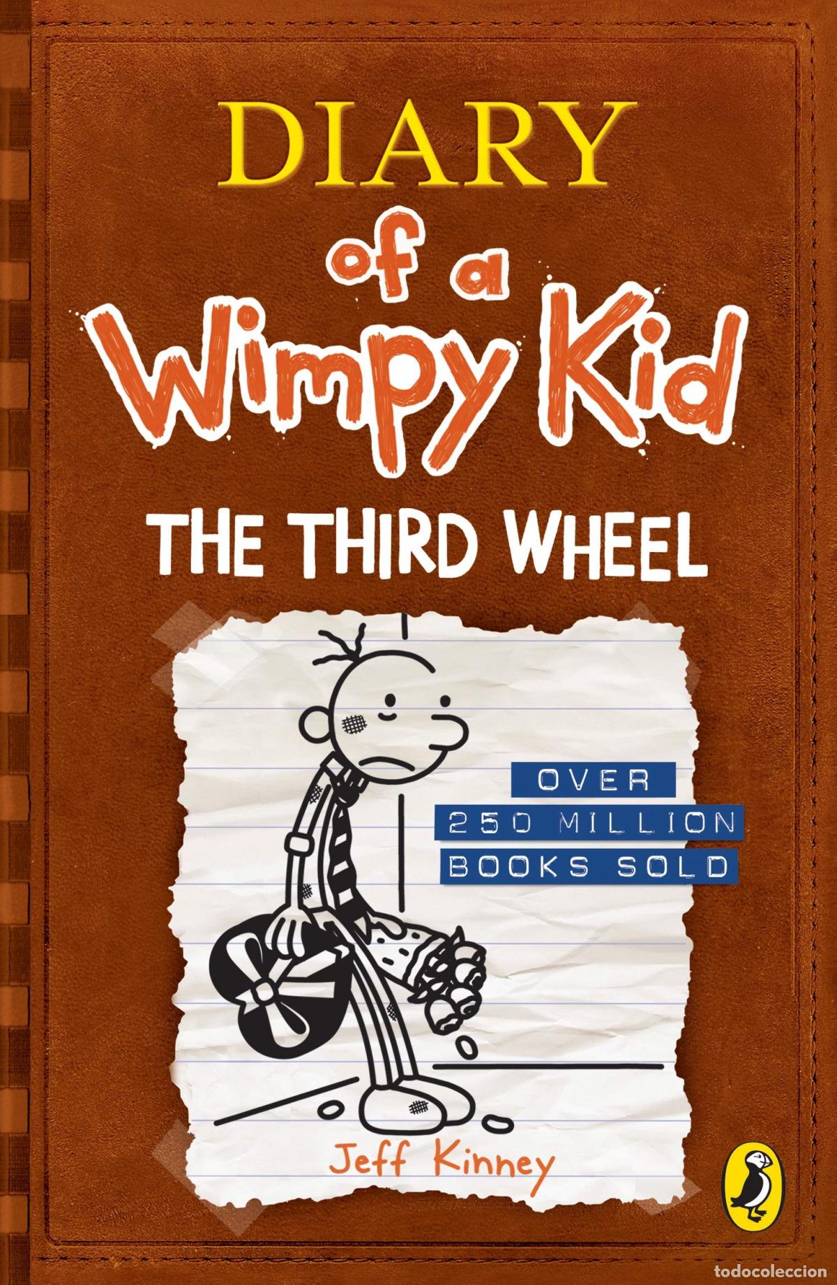 Libri: DIARY OF A WIMPY KID 7. THE THIRD WHEEL - Kinney, Jeff