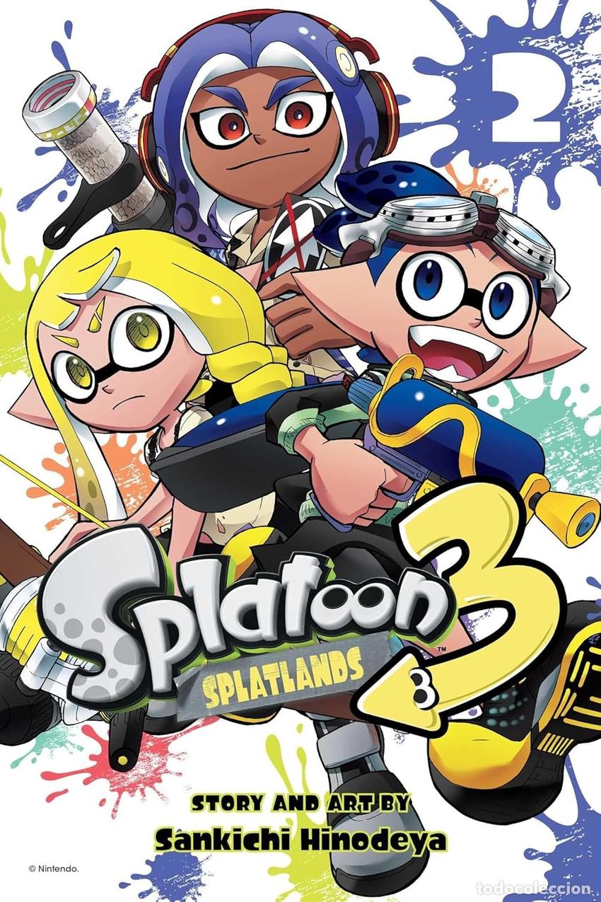 Livros: SPLATOON 3: SPLATLANDS VOL. 2 - HINODEYA, SANKICHI