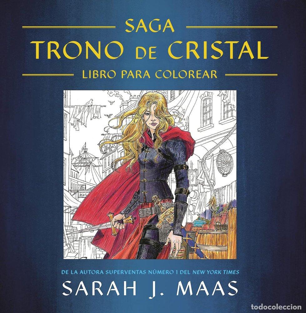 Libros: TRONO DE CRISTAL LIBRO PARA COLOREAR - MAAS, SARAH J