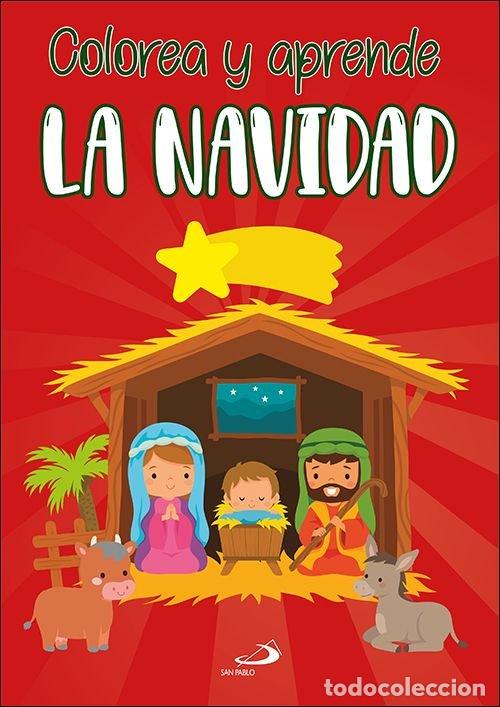 books: COLOREA Y APRENDE LA NAVIDAD - Espanol/Castellano