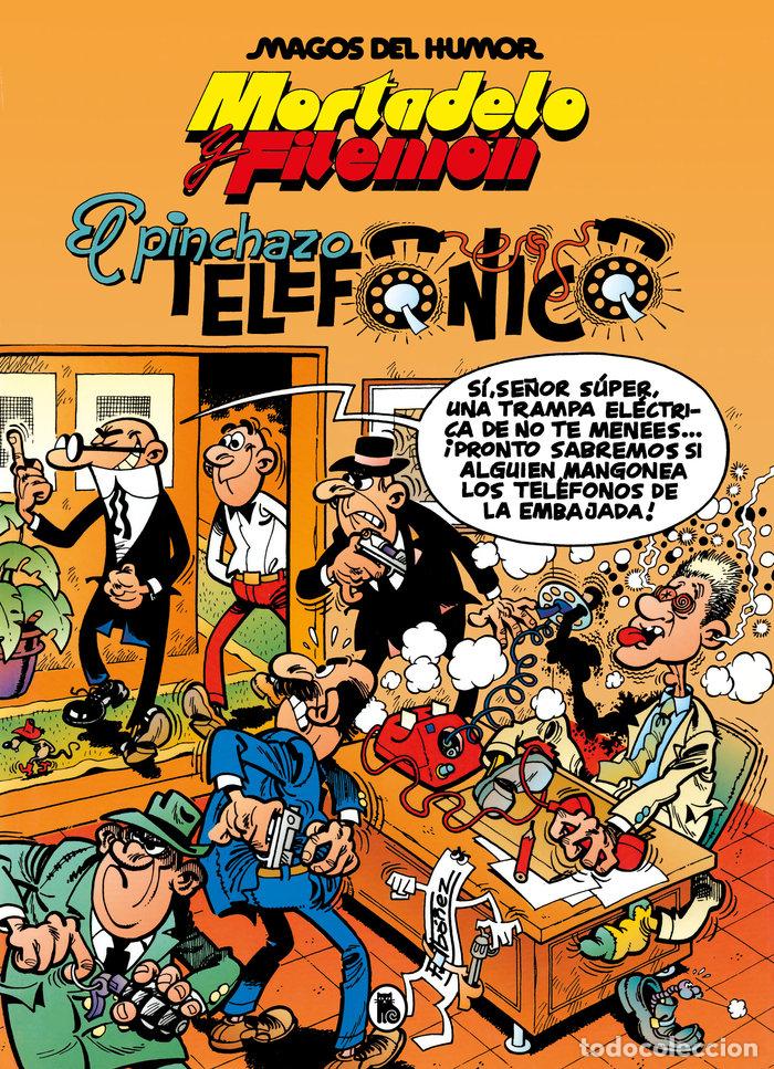 Libros: MORTADELO Y FILEMON EL PINCHAZO TELEFONICO MAGOS DEL HUMOR 5 - FRANCISCO IBA&Ntilde;EZ