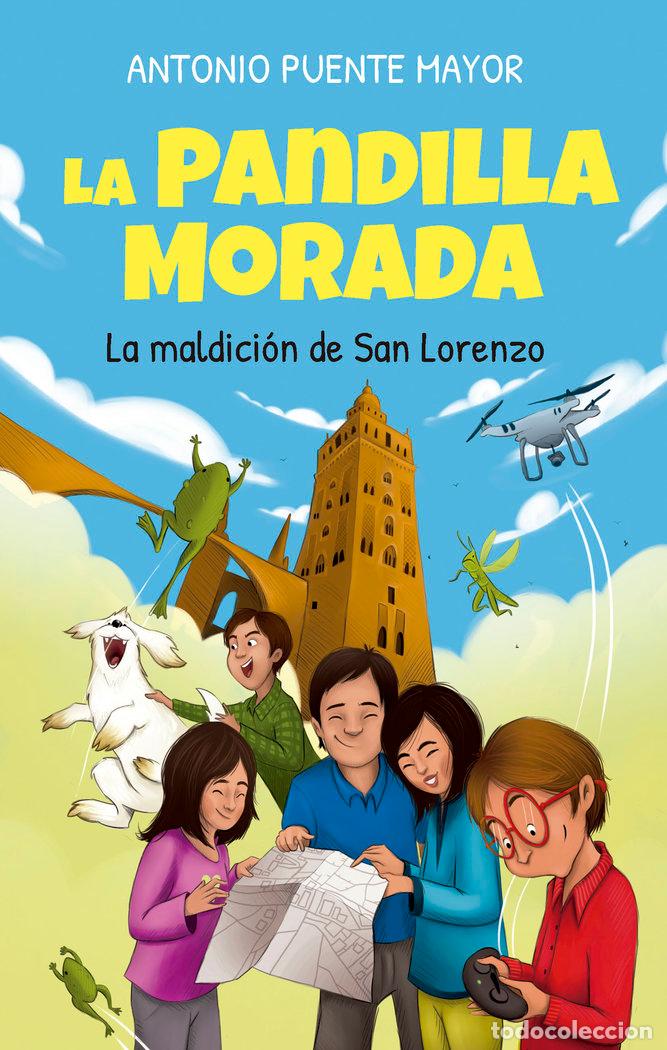 Libri: PANDILLA MORADA Y LA MALDICION DE SAN LORENZO, LA - PUENTE MAYOR, ANTONIO