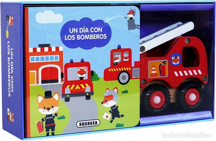 Libros: UN DIA CON LOS BOMBEROS - EDICIONES, SUSAETA