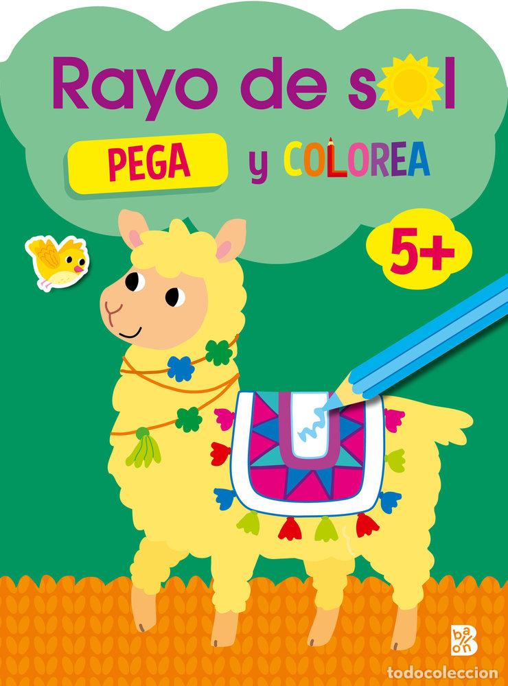 Libri: RAYO DE SOL +5 PEGA Y COLOREA - BALLON