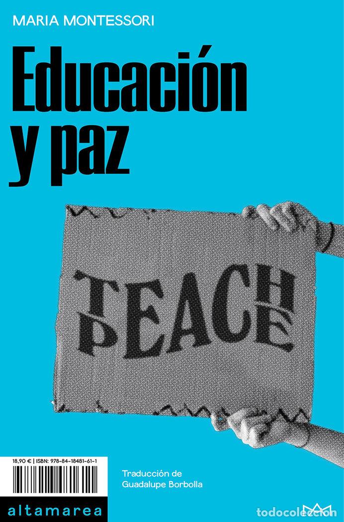 Libri: EDUCACION Y PAZ - MONTESSORI, MARIA