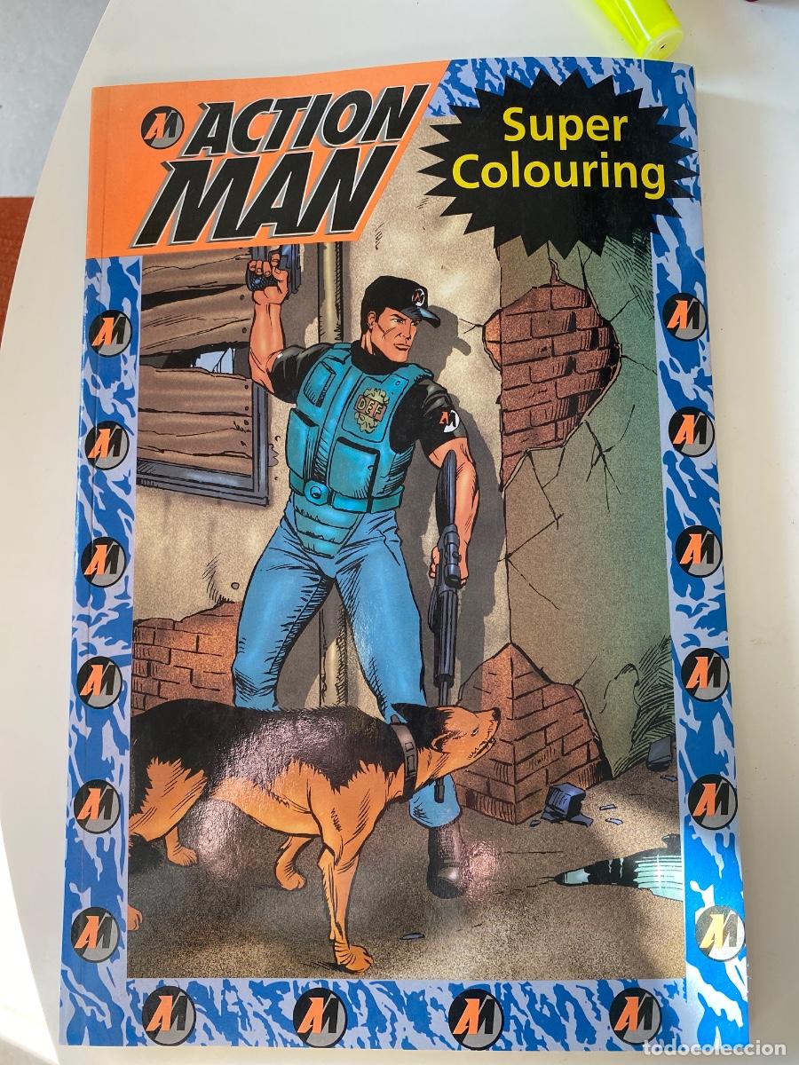 Libros: Action Man. Libro para colorear. Inglaterra 1998 - Foto 1