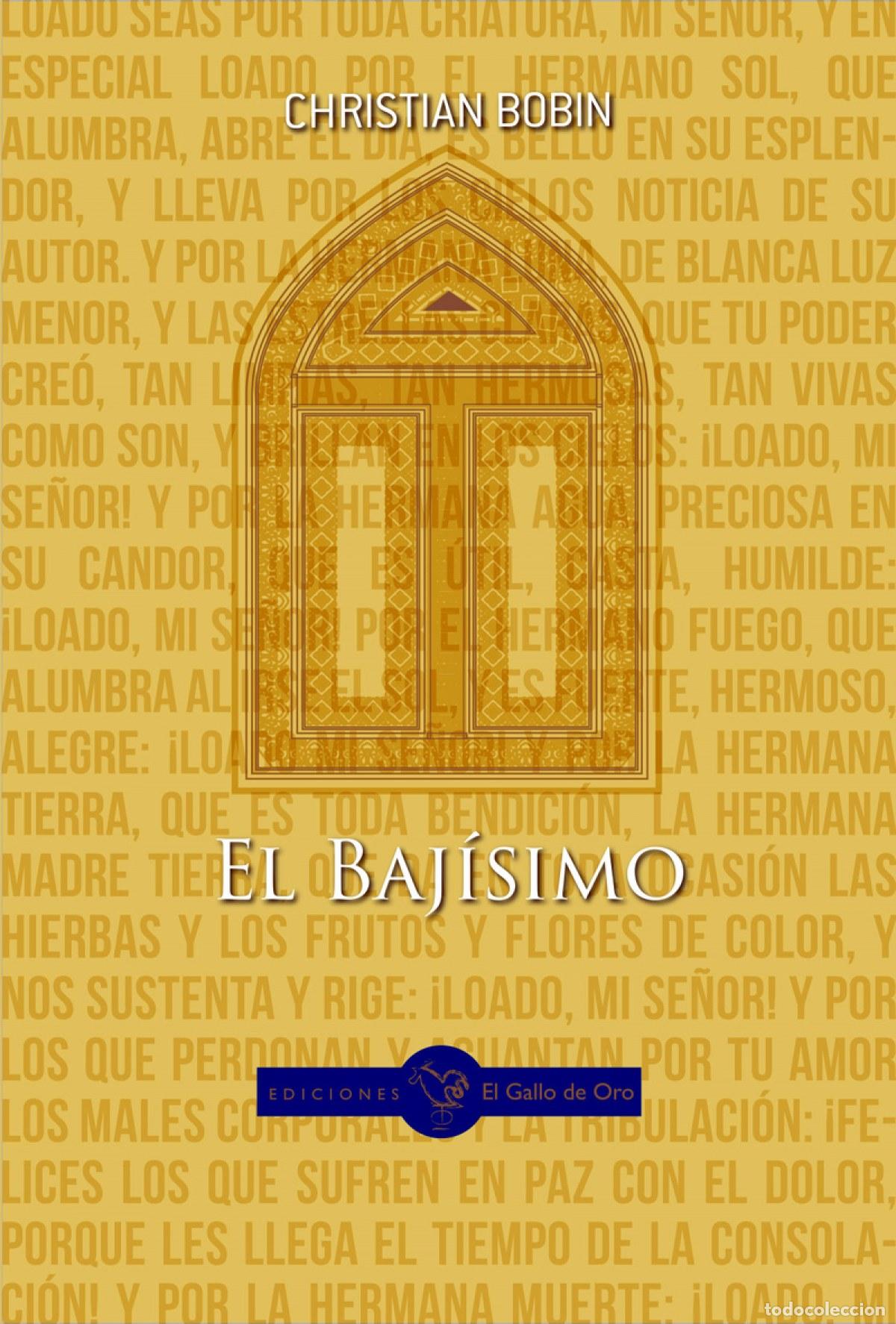 Libri: EL BAJISIMO - BOBIN, CHRISTIAN