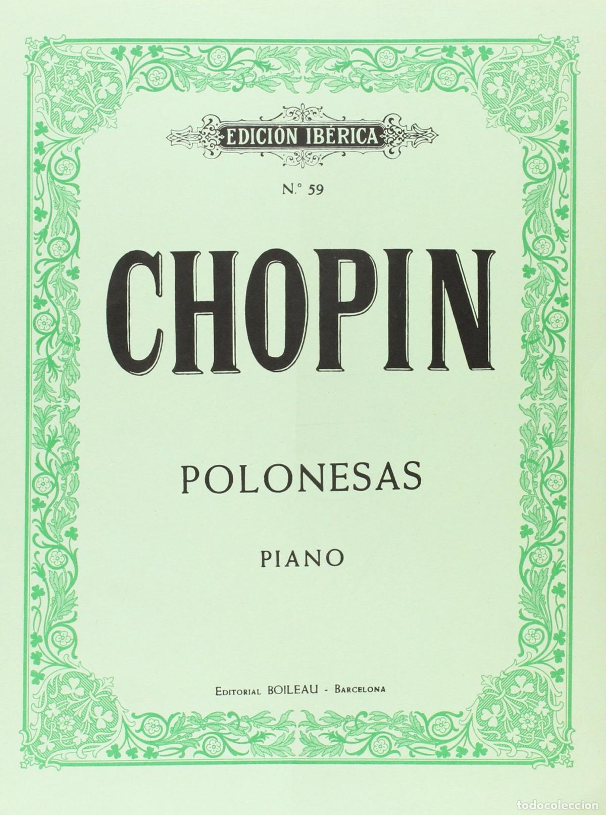 Libros: POLONESAS - Chopin, Frederic