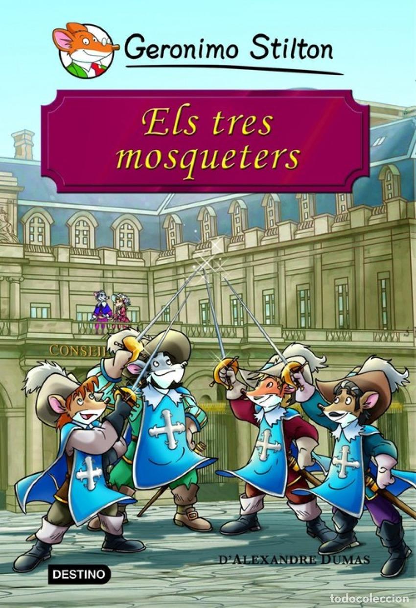 Libros: ELS TRES MOSQUETERS - STILTON, GERONIMO - Foto 1